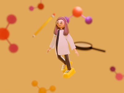 3D Character 3d 3d illustration animation blender character design illustration toy