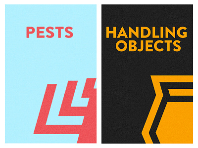 Pest and Handling Objects design museum poster western australia