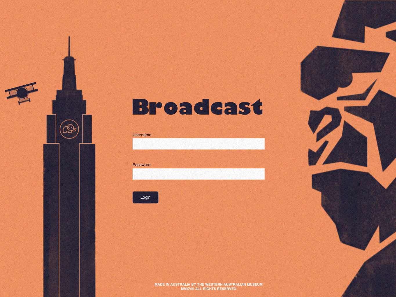 Login Page Digital Signage by Scott on Dribbble