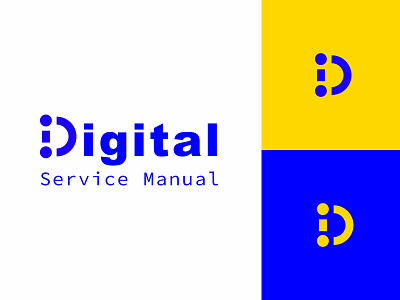 Digital Service Manual accessibility design digital logo manual