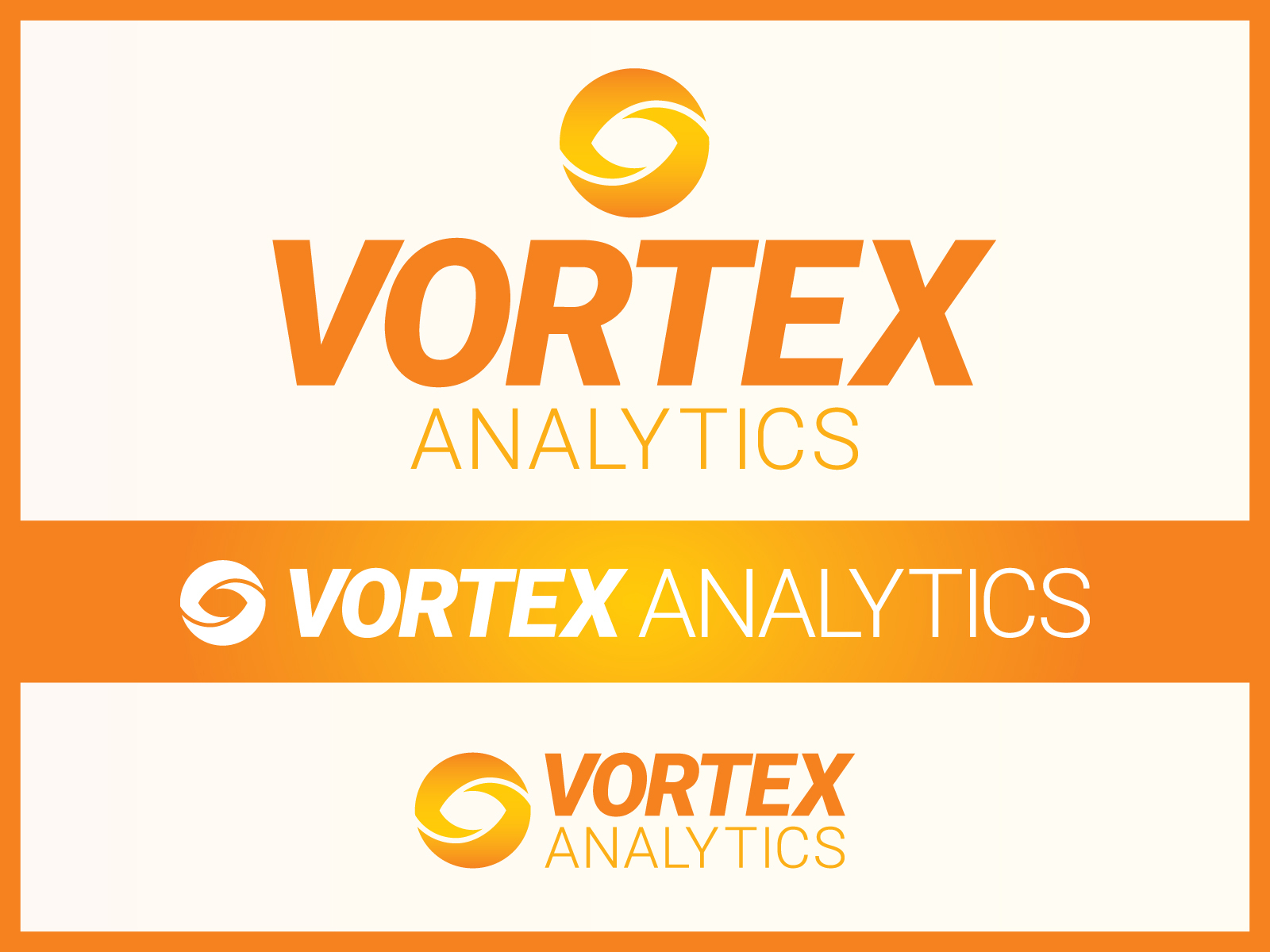 Vortex Analytics Logo by Larry Sawyer on Dribbble