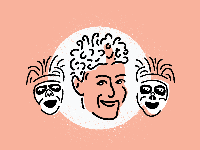 David S Pumpkins stamp design illustration david pumpkins papyrus snl saturday night live texture vintage