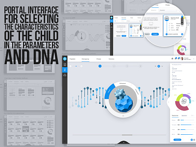 DNA 2016 cool dna interface portal the child ui ux