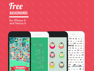Yangon Redesigned Phone Backgrounds background design free iphone nexus