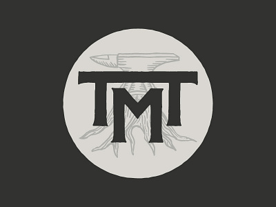 Turner Mill Trades 'Workbench' Icon branding design graphic design illustration lettering metalsmithing turner mill trades vermont woodworking