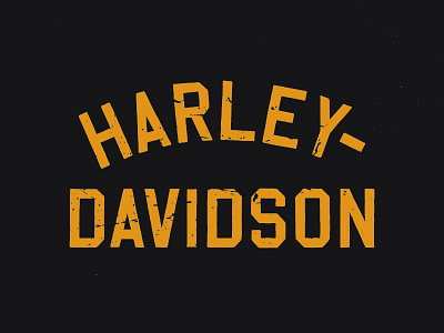 Harley-Davidson chopper design drawing graphic design handmade harley davidson illustration traditional varsity vintage