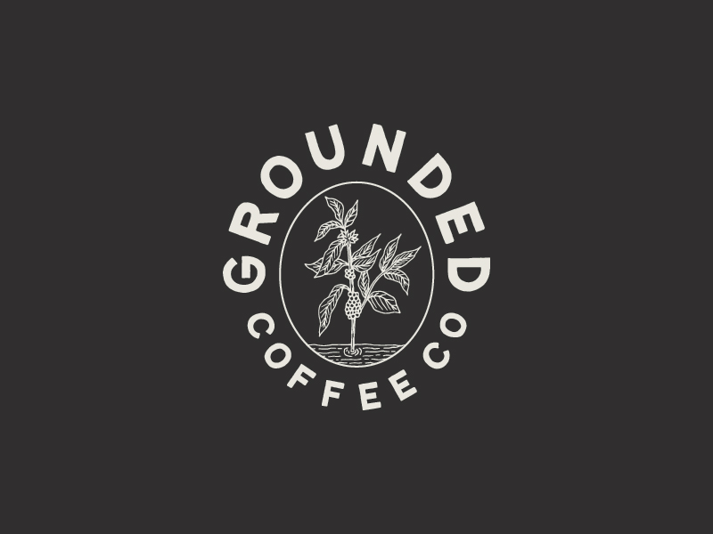 Grounded Coffee Company by Daniel Sheridan on Dribbble