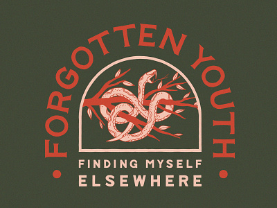 Forgotten Youth Supply apparel branding design drawing graphic design hand drawn hand lettering handmade illustration lettering traditional type