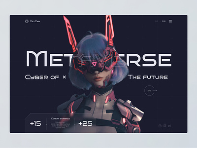 MetCyb - Cyber metaverse concept