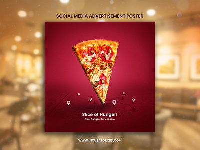 Social Media Advertisement illustration