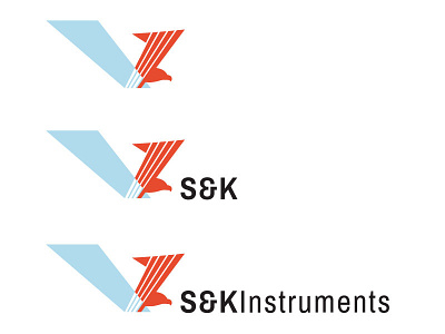 S&K Instruments Logo illustrator logo vector