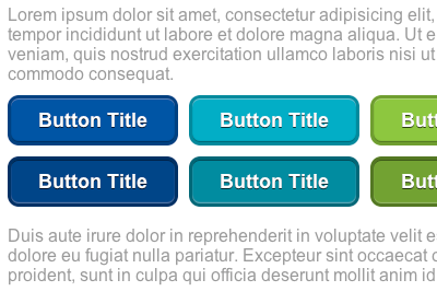 Updated Button Styles buttons css round