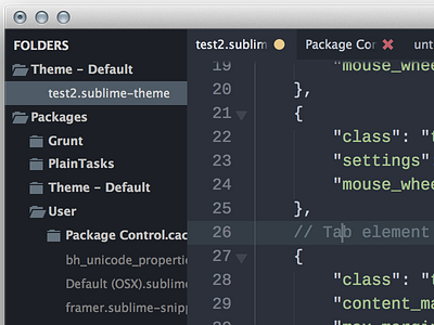 Sublime UI theme code editor sublime ui theme