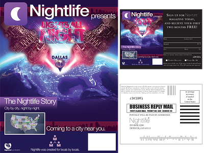 Nightlife Cover Magazine app city cover eye candy lights magazine nightlife party social