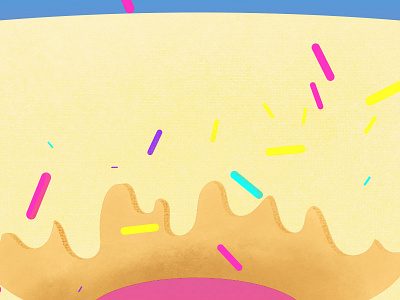 Dipped with Sprinkles. art design details donut donuts email newsletter resources sign up tech