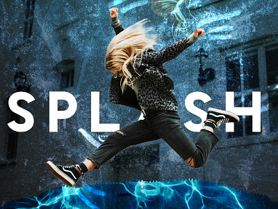 Big Splash design graphic design photoshop