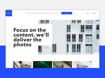 moiré Landing Page | Daily 003 daily 100 daliy ui design landing page logo minimal design photo app ui ui desgin web web design