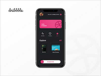 Hello Dribbble