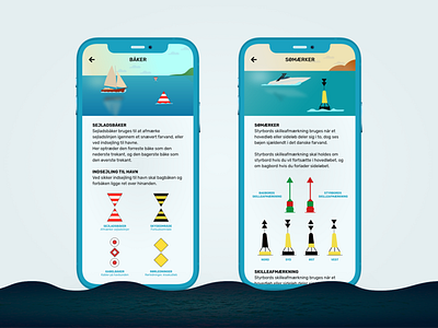 Sailing App app app design blue boat flat illustration ios logo minimal mobile app ocean sail sailing app ship speedboat ui ux vector water watersport