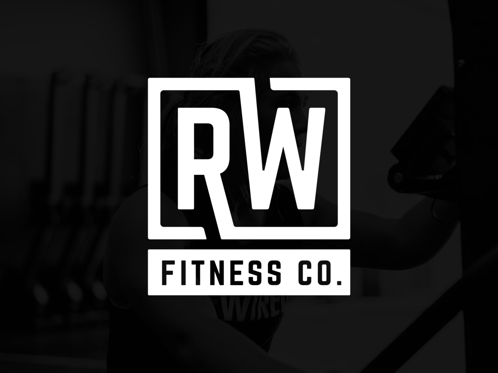 Rewired Fitness Logo Abbreviated By Madison Merica On Dribbble