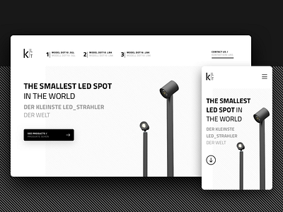 Product Landing Page black and white landing page one page product launch ui ux web