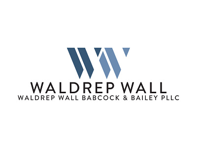 Waldrep Wall branding design logo