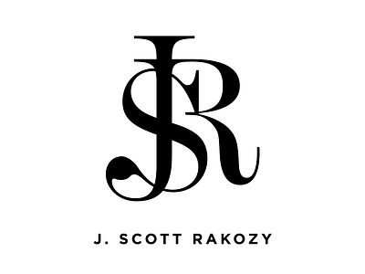 Personal Monogram: J. Scott Rakozy branding design logo monogram monogram letter mark monogram logo typography vector