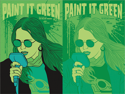 Paint It Green Posters