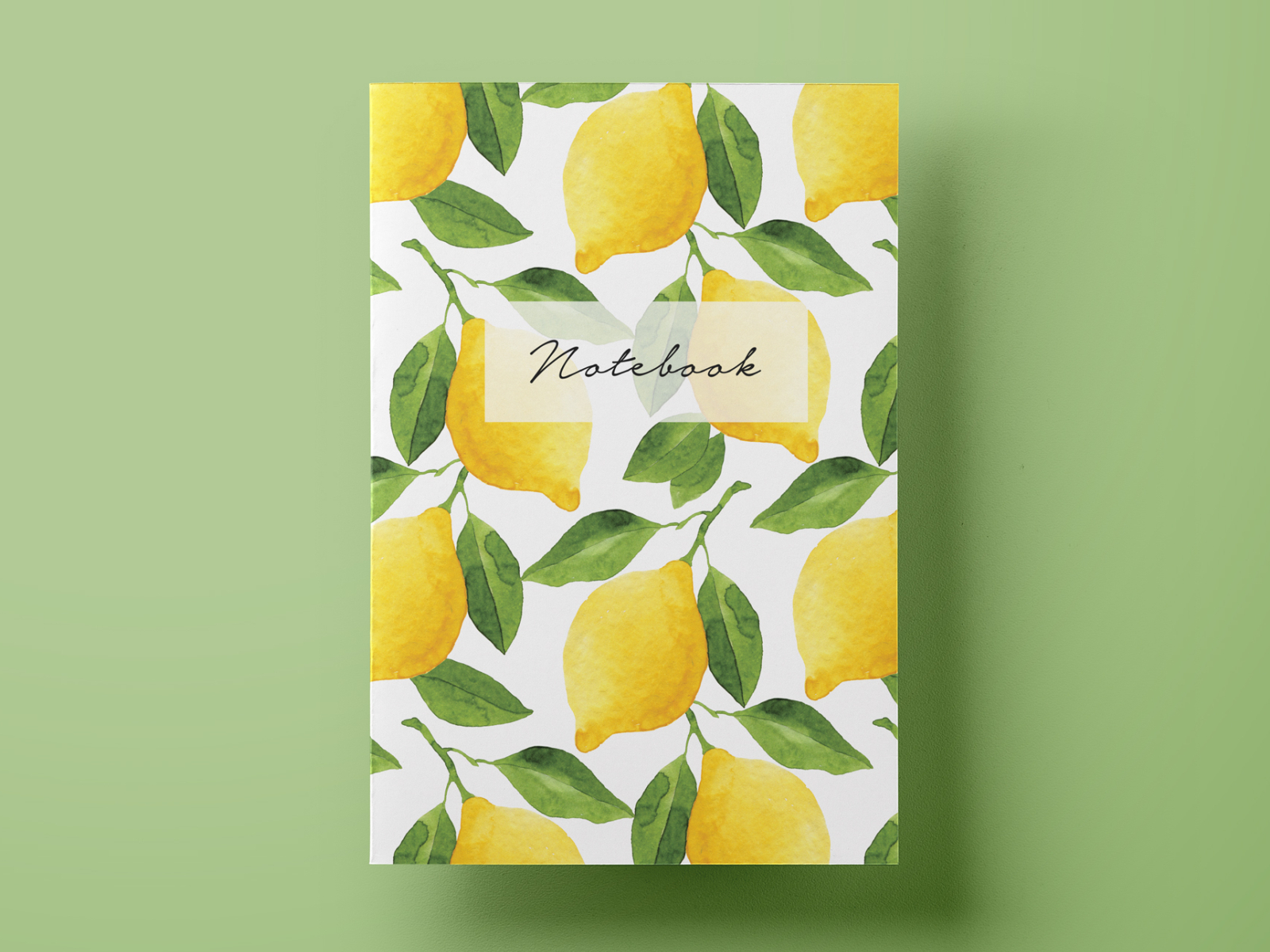 Watercolor Lemons Notebook By Helga Wigandt On Dribbble