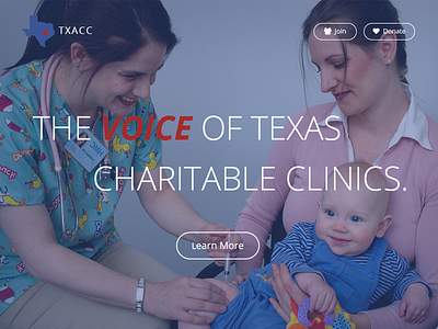 TXACC Landing Page