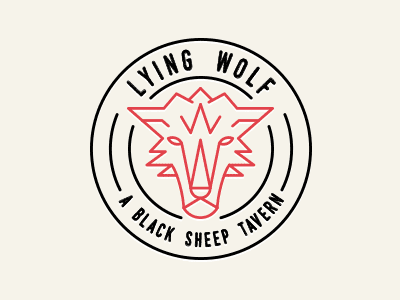Lying Wolf logo