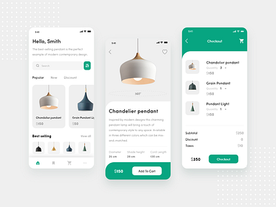 Pendant Light e-Commerce App