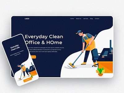 Home Cleaner UI Explore