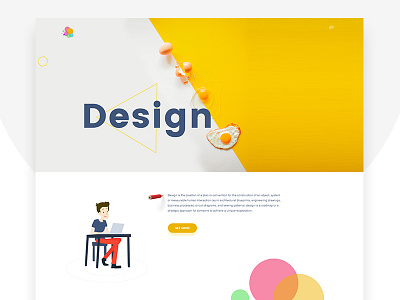 Design Template color cool design modern psd template ui ux web