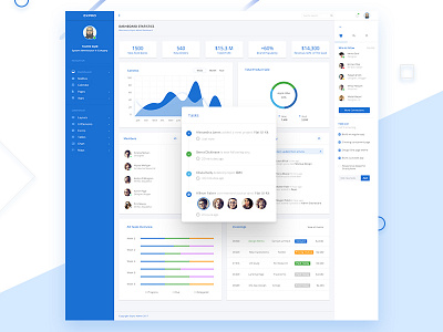 Admin Dashboard admin ai blue dashboard product psd ui user