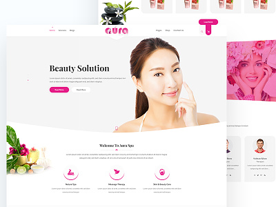Beauty & Spa Website