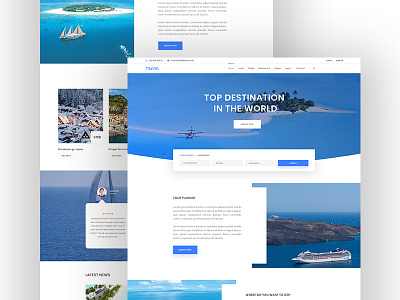 Travel In The World android app application free landingpage mobile mobile app mockup psd responsive responsive layout tour tour guide travel trend trendy trip typography ux xd