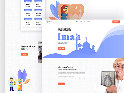 Takwa // Islamic Website Template