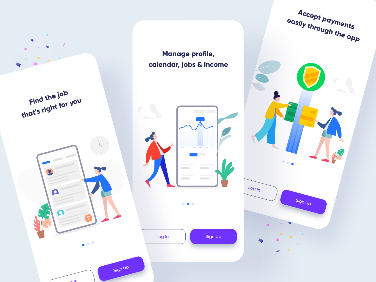 Job Finding App by Syed Raju on Dribbble