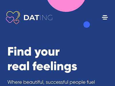 Dating Website by Syed Raju on Dribbble