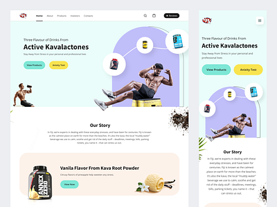 Fitness Website Templates designs, themes, templates and downloadable  graphic elements on Dribbble