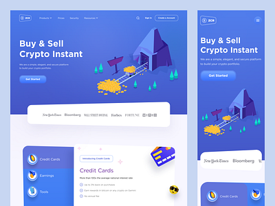 Crypto Currency bitcoin coin coinbuy coinmining coinsell crypto cryptocurrency digitalcurrency dogecoin landingpage landingpageui productdesign uidesign uiux uxdesign visualdesign webapp webapplication webapps webpageui