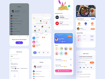 Directory App ( All Screens ) by Syed Raju on Dribbble