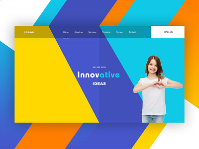 Colourful thinking ! child colour colourfull concept creative innovative photoshop ui ux web