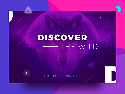 Visual Expression -01 bubble color creative design gmail google gradient header new trend typography ui ux