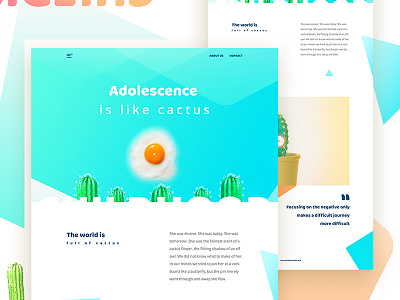 Visual Expression -03 bubble color creative design gmail google gradient new trend template typography ui ux