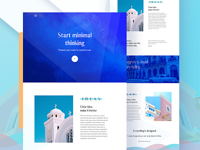 Visual Expression -04 bubble color creative design gmail google gradient new trend template typography ui ux