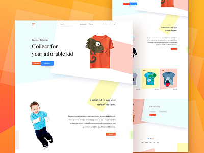 Customise T Shirt Landing Page designs, themes, templates and ...