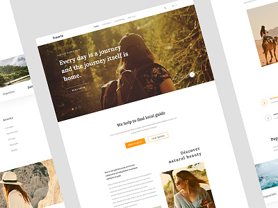 Travel Landing page