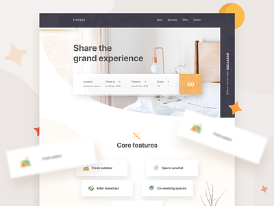 Landing Page(Hotels)